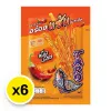 รูปภาพของ ทาโร ปลาสวรรค์ เส้นชุบน้ำจิ้ม รสปลาหมึก เผ็ดน้อย 18 ก. x 6